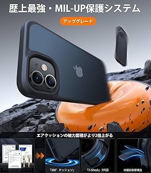 Amazon.co.jp: 【衝撃分散構造 耐久性】 TORRAS iPhone 12 用 ケース